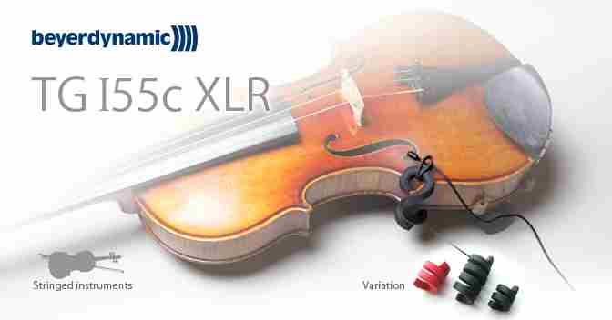 Beyerdynamic tg i55c helix - microfono per strumento