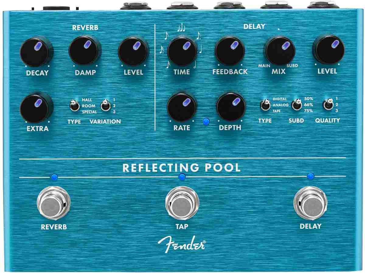 Fender reflecting pool delay/reverb