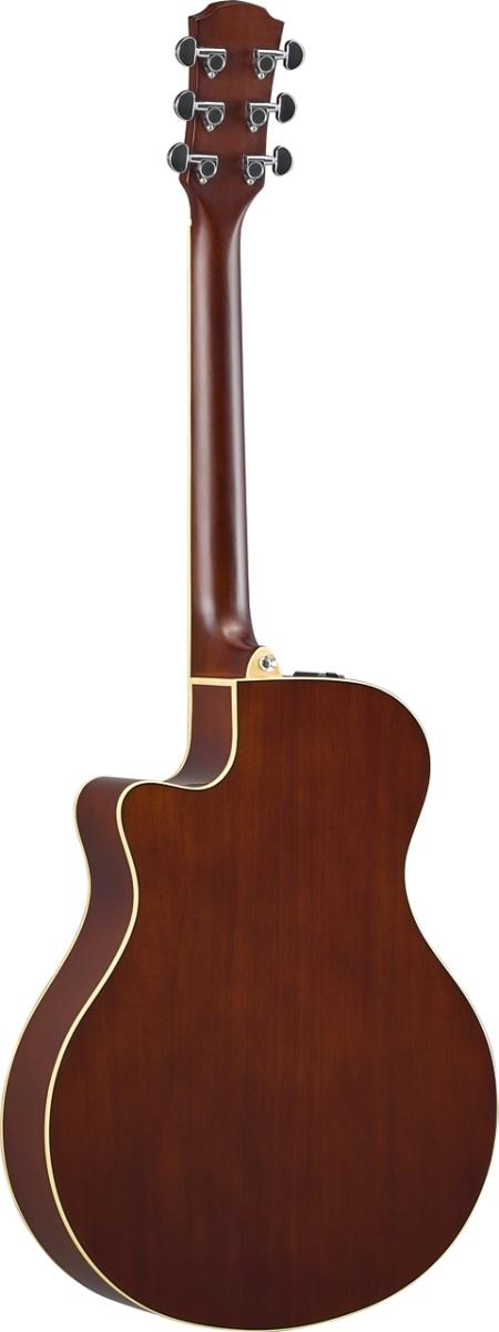 Yamaha apx600 old violin sunburst chitarra acustica elettrificata