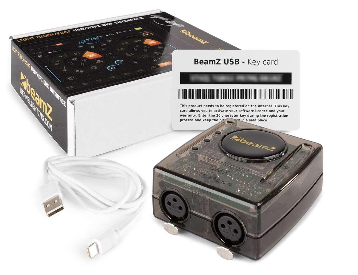 BEAMZ Light Rider/ESA2 USB/WiFi DMX Inter