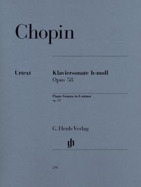 CHOPIN KLAVIERSONATE H MOLL OP.58 PIANO SONATA IN Bb 14