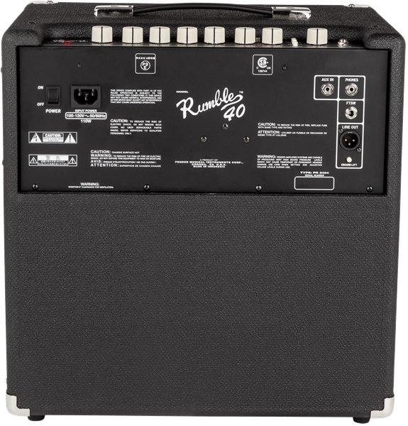 Fender rumble 40 amplificatore combo per basso