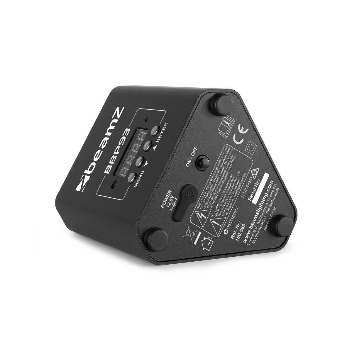 BEAMZ BBP93 Uplight 3x10W 4in1 DMX IRC