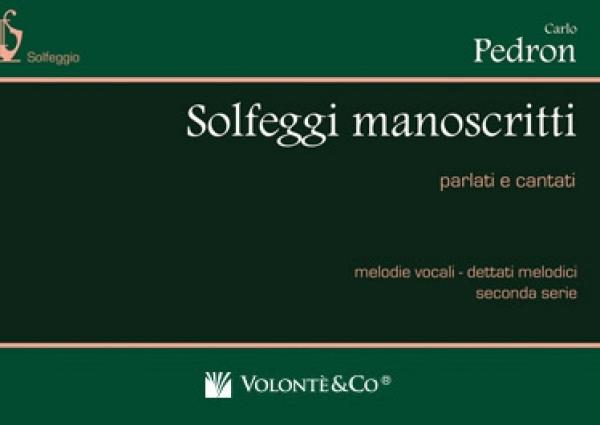 Solfeggi manoscritti v.2 pedron