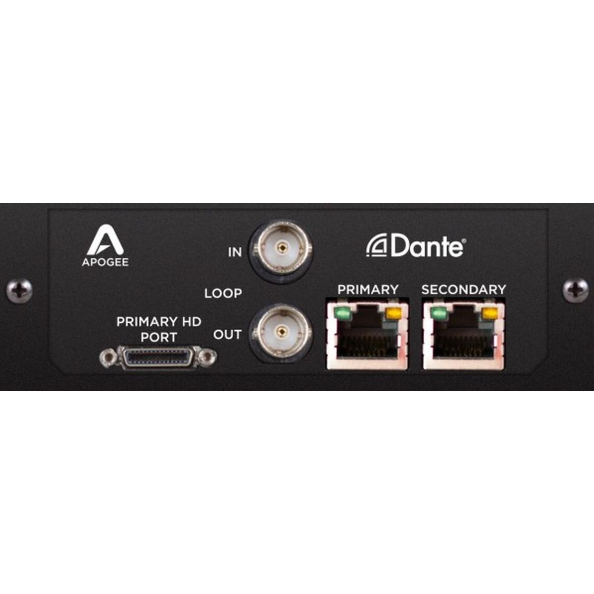 Apogee dante option card