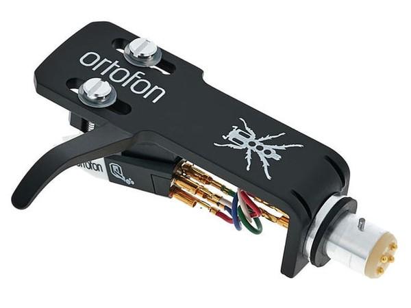 Ortofon om q.bert on sh4 black headshell