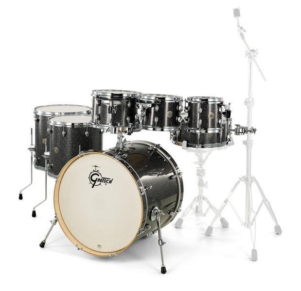 Gretsch catalina maple black stardust 7 pezzi