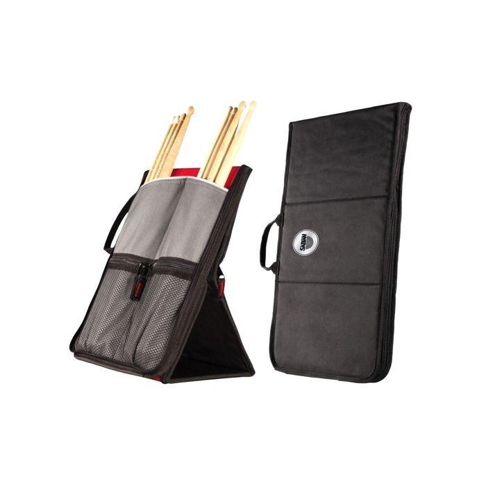 Sabian ssf12 porta bacchette nera e rossa