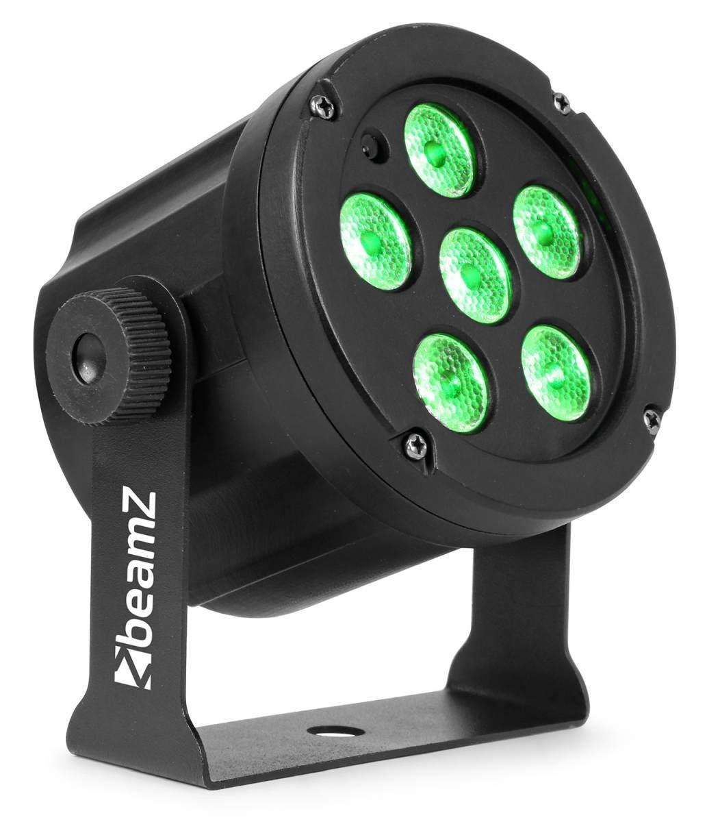 BEAMZ SlimPar30  6 x 3W 3in1 RGB IRC