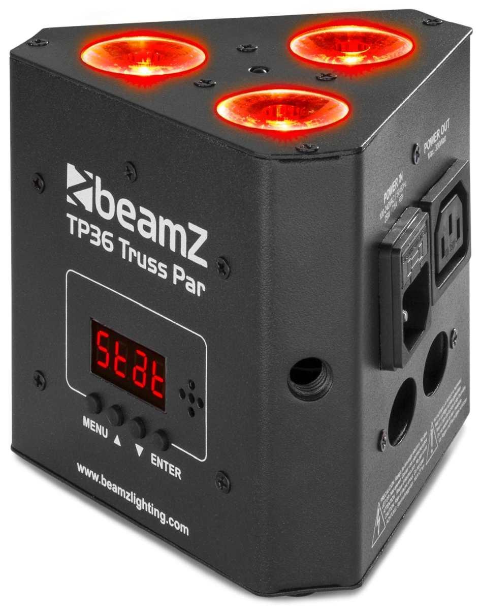 BEAMZ TP36 Truss Par 3 x 4W 4in1 RGB-UV D