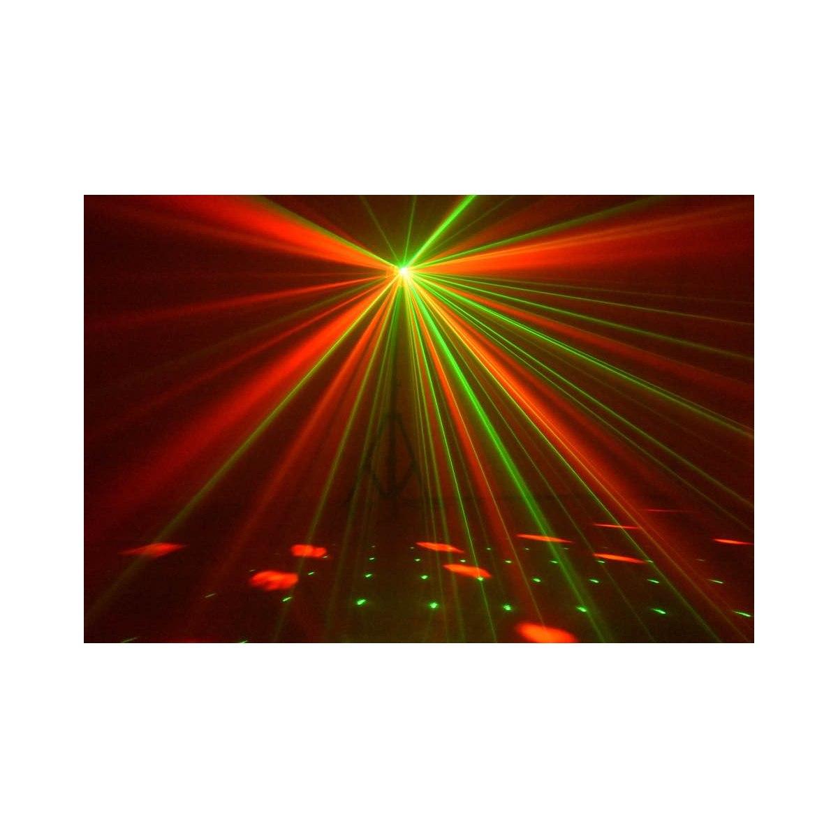 BEAMZ LED Radical II 4x3W RGBW, strobe