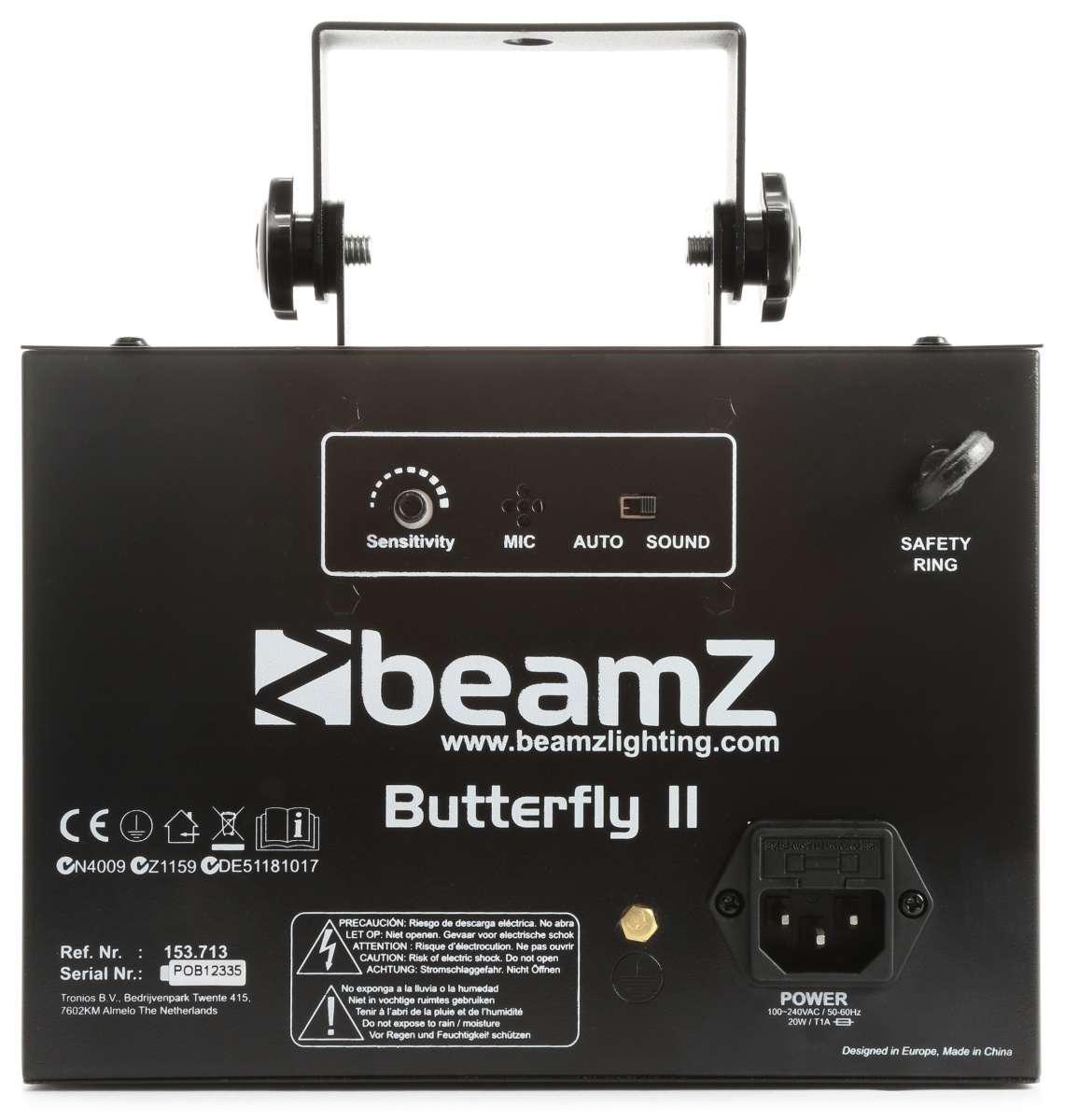 BEAMZ LED 24 Butterfly II 6x3W RGBAWP IR