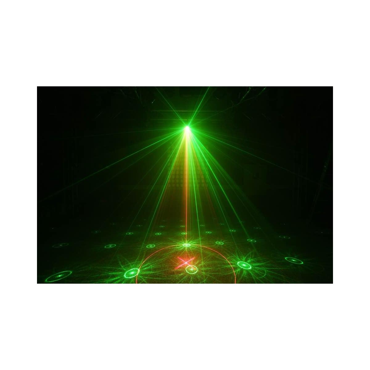 BEAMZ Surtur II Double Laser RG Gobo DMX