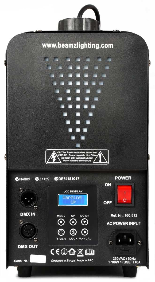 BEAMZ H2000 Fazer DMX LCD