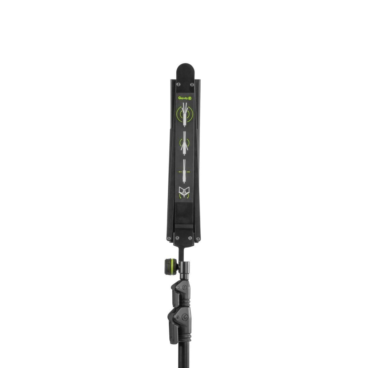 GRAVITY NS 441 B - Leggio pieghevole compatto con borsa per il trasporto