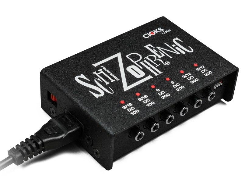 Cioks schizophrenic link alimentatore multiplo per pedale