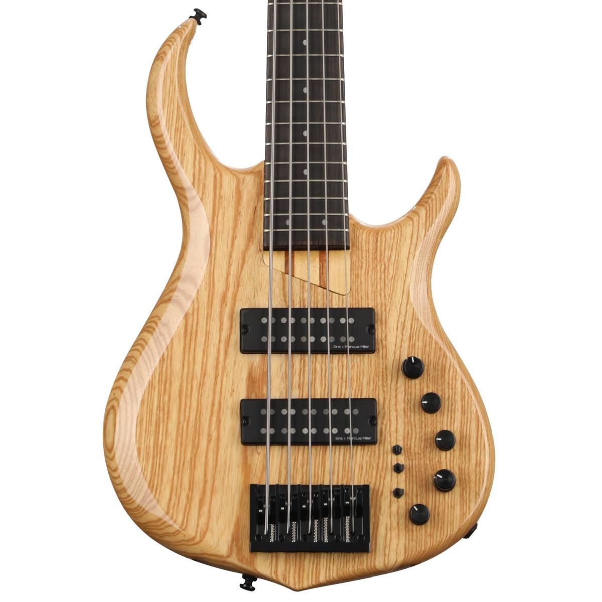 Marcus miller m5 swamp ash5 natural basso elettrico 5 corde