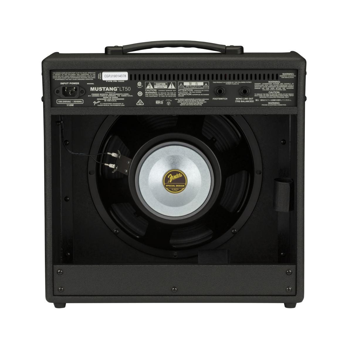 Fender mustang lt50 230v combo per chitarra