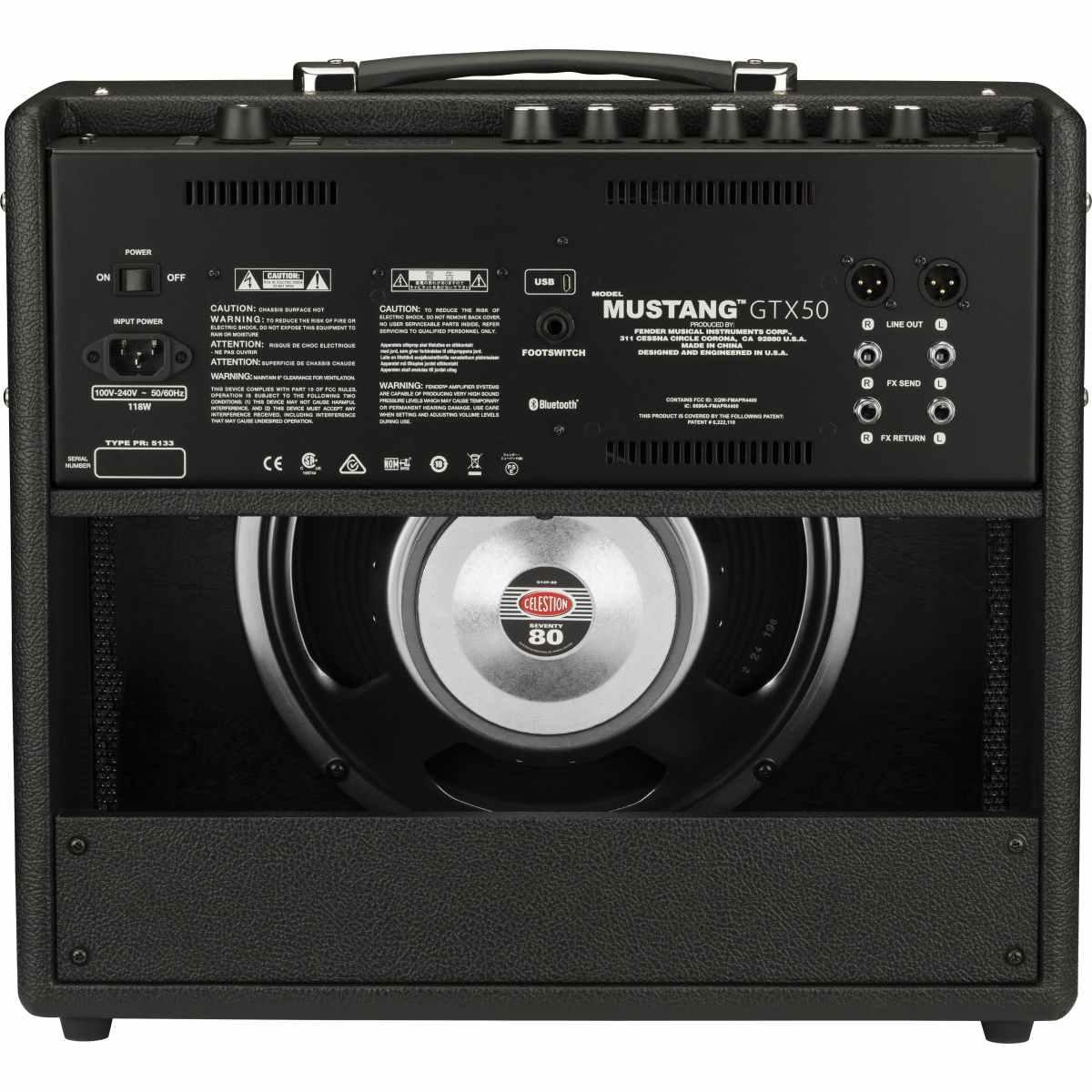 Fender mustang gtx50 230v eu