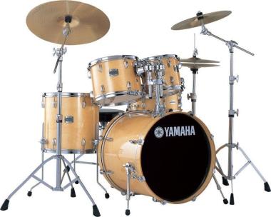 Yamaha bp0f5nw7 stage custom natural wood 20 batteria acustica
