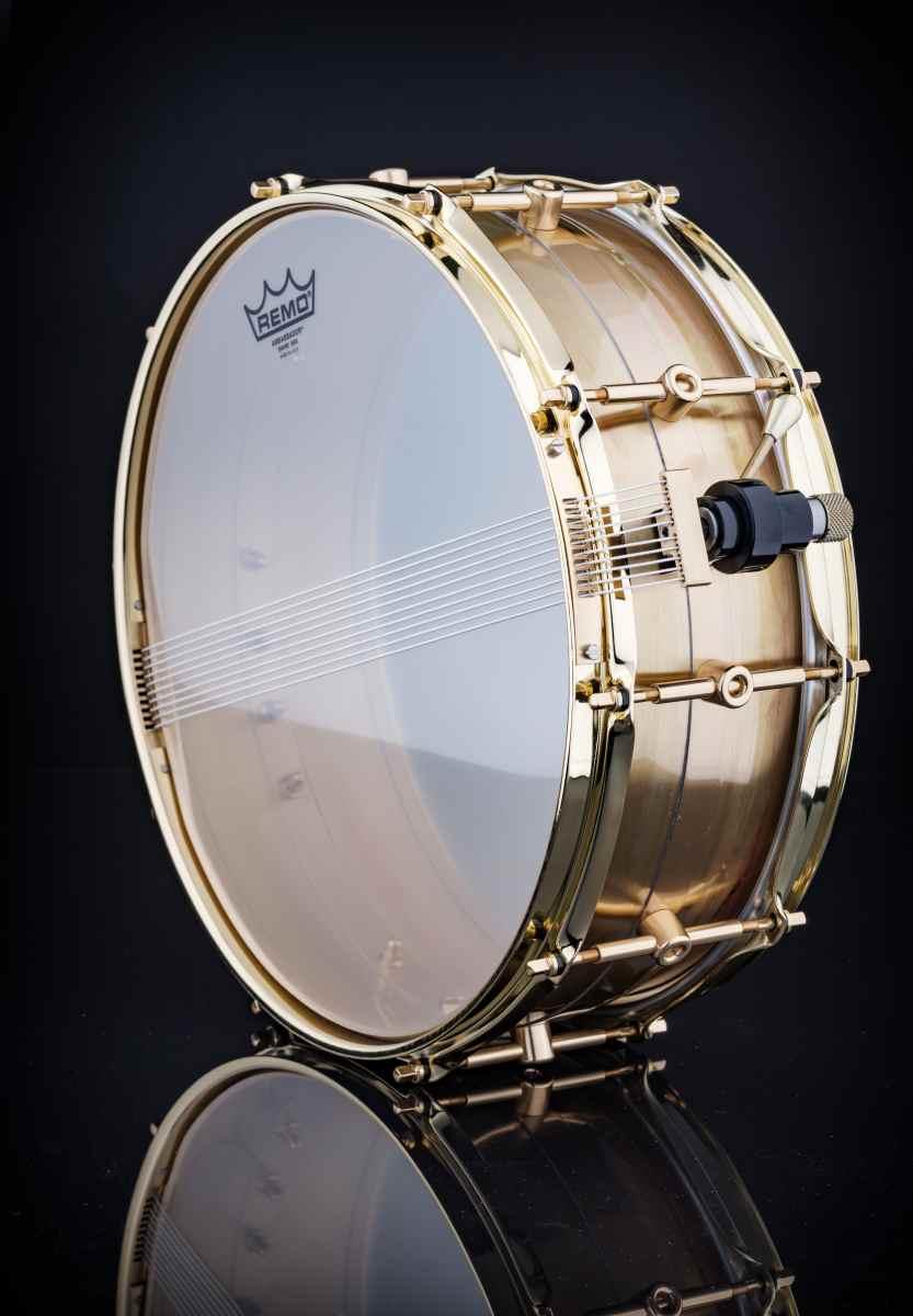 Schagerl philarmonic antares raw brass rullante 14x5