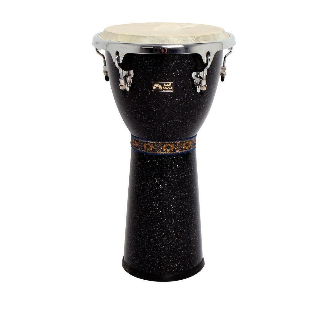 Gewa pure djembe club salsa black sparkle gohw 12