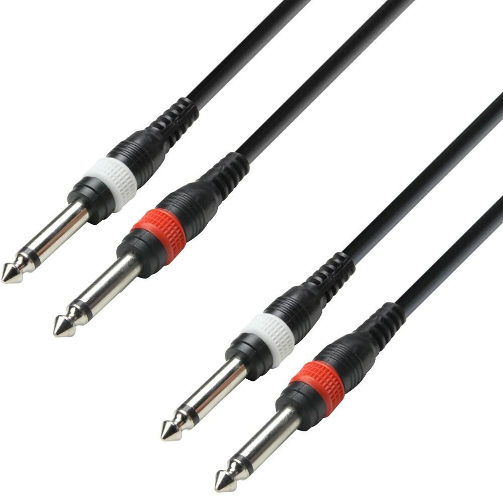 ADAM HALL K3 TPP 0300 CAVO 2 JACK 6,3mm / 2 JACK 6,3mm 3mt