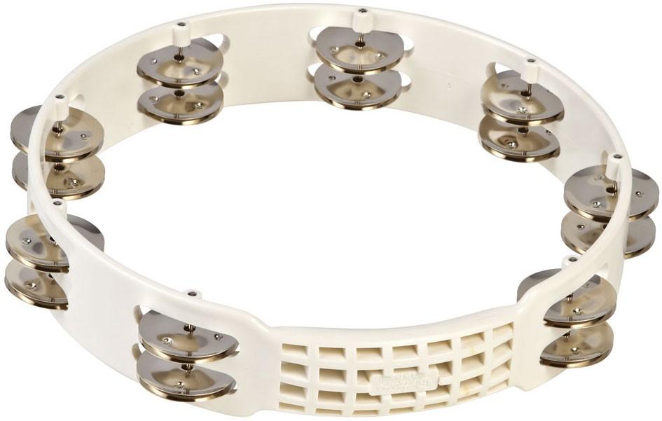 Latin percussion lpa192 tamburello con sonagli bianco