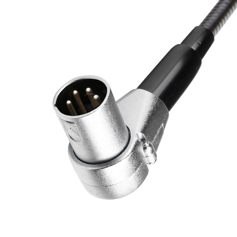 Adam hall sled 1 ultra xlr 4a lampada a collo di cigno xlr