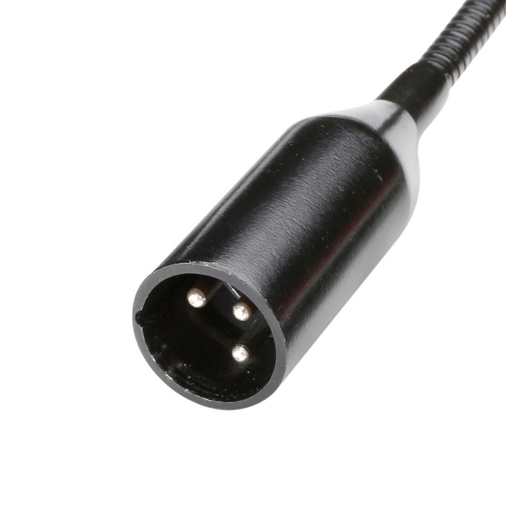 Adam hall sled1 ultra xlr3 lampada a collo di cigno xlr 3 poli