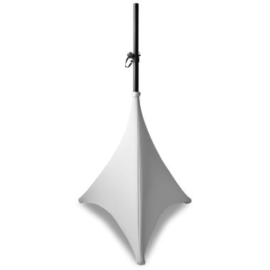 Beamz lss07w copertura supporto altoparlante bianco 70 cm