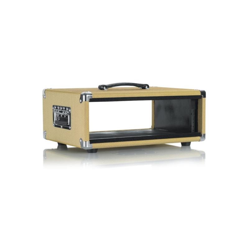 GATOR CASES GR-RETRORACK-3TW - Retro Rack da 3U, profondità 12,5" - Tweed