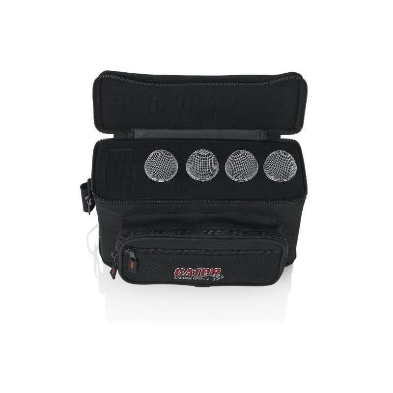 GATOR CASES GM-4 - borsa per microfoni handheld