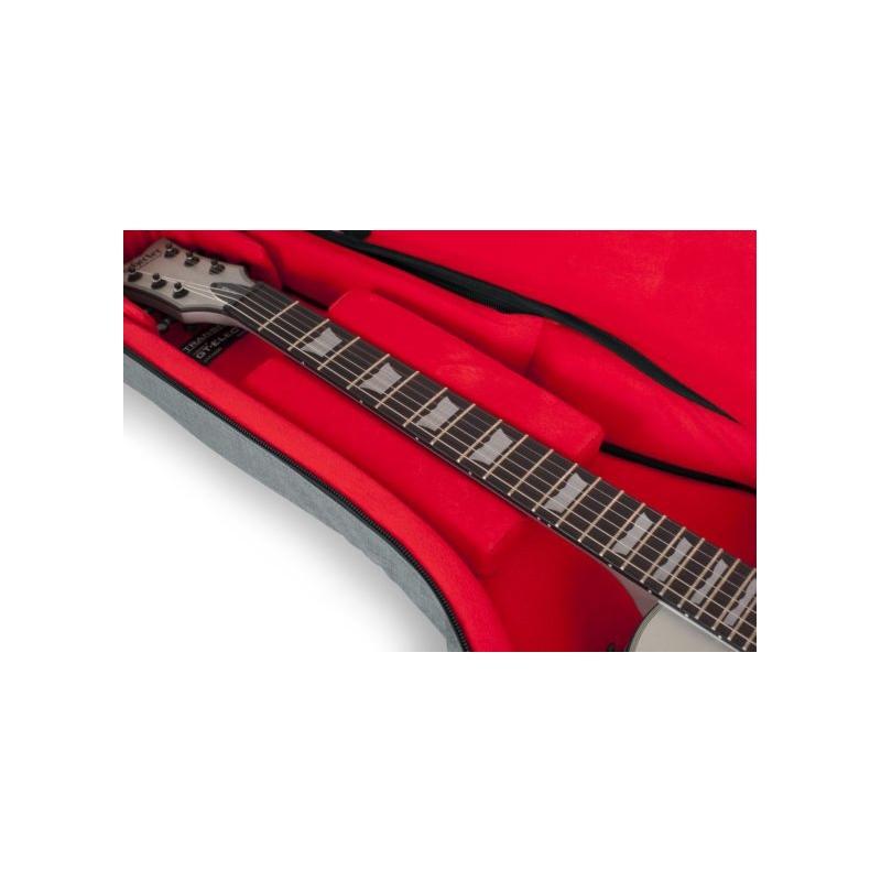 GATOR CASES GT-ELECTRIC-GRY - Borsa semirigida per elettrica - colore grigio