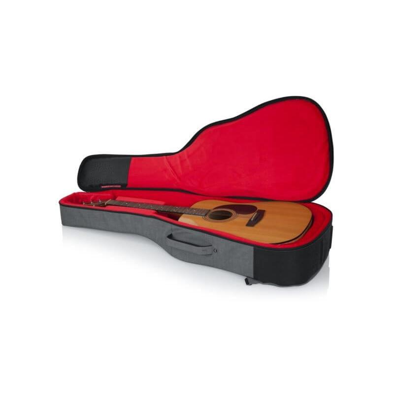 GATOR CASES GT-ACOUSTIC-GRY - Borsa semirigida per chitarra acustica - colore grigio
