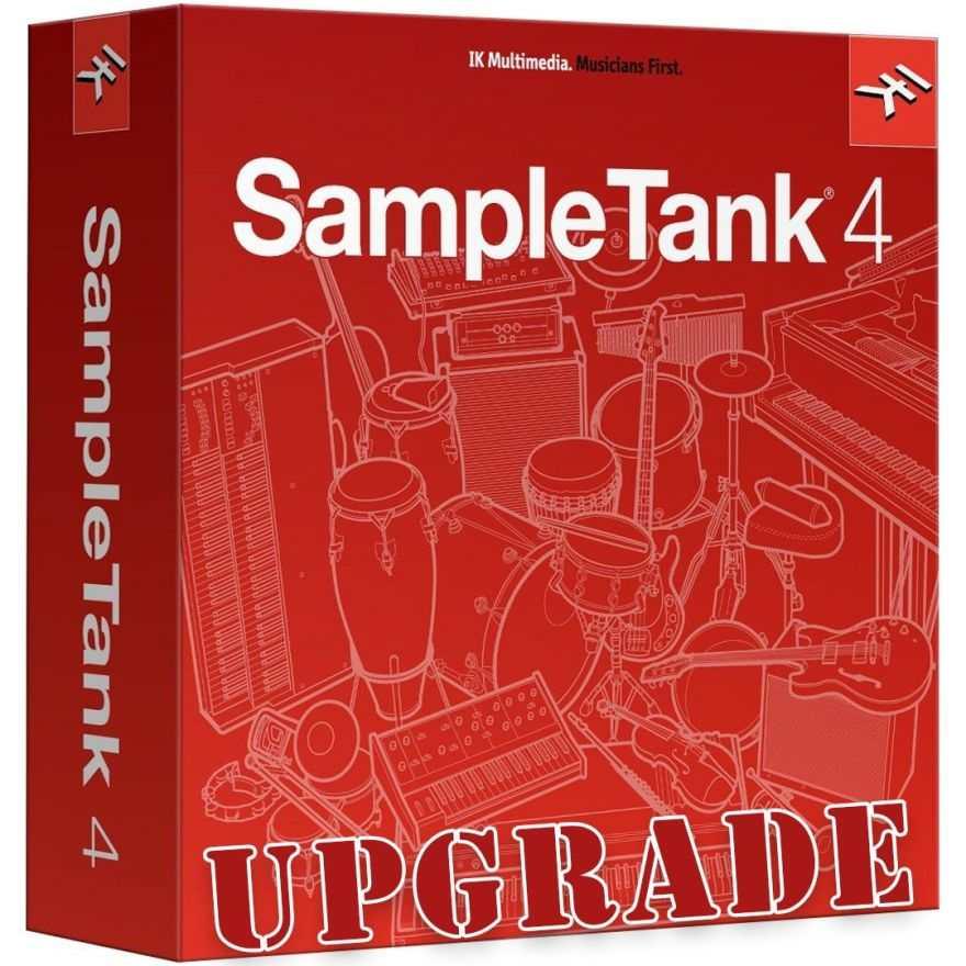IK MULTIMEDIA SampleTank 4 Upgrade - aggiornamento campionatore virtuale per MAC e PC