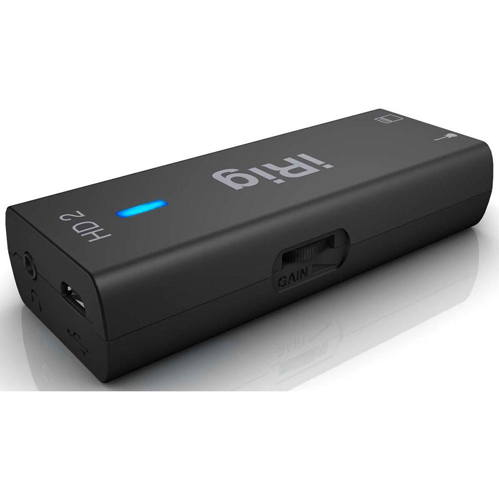 IK MULTIMEDIA iRig HD 2 - Interfaccia audio per chitarra/basso - sistemi iOS, PC e MAC