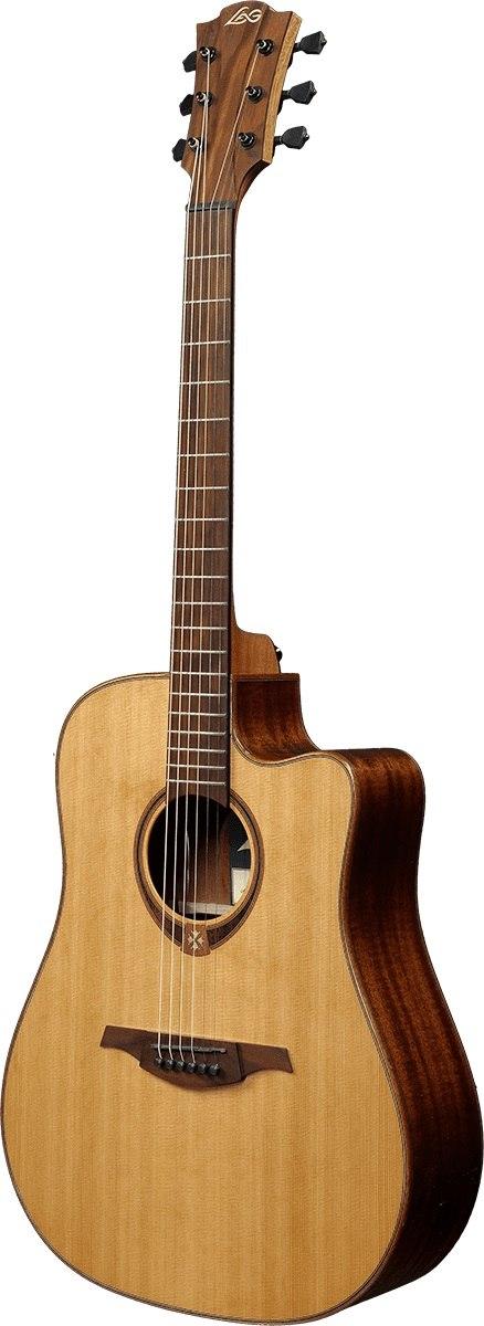 LAG T118DCE Chitarra Acustica Dreadnought Cutaway EQ