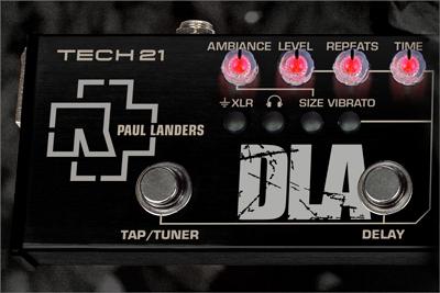 TECH21 Paul Landers PL1 Signature Fly Rig - pedale multi effetto per chitarra
