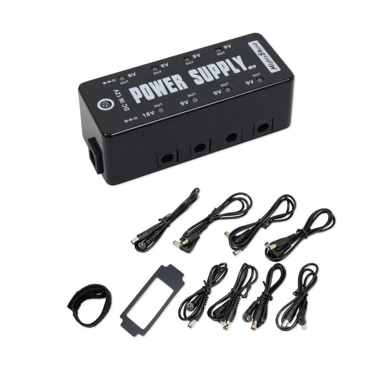 XVIVE V19 POWER SUPPLY Alimentatore multiplo per effetti a pedale