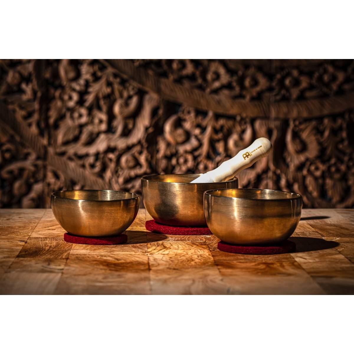 Sonic energy sb-u-1500 set campane tibetane universale da 3 pezzi 400/500/600 g