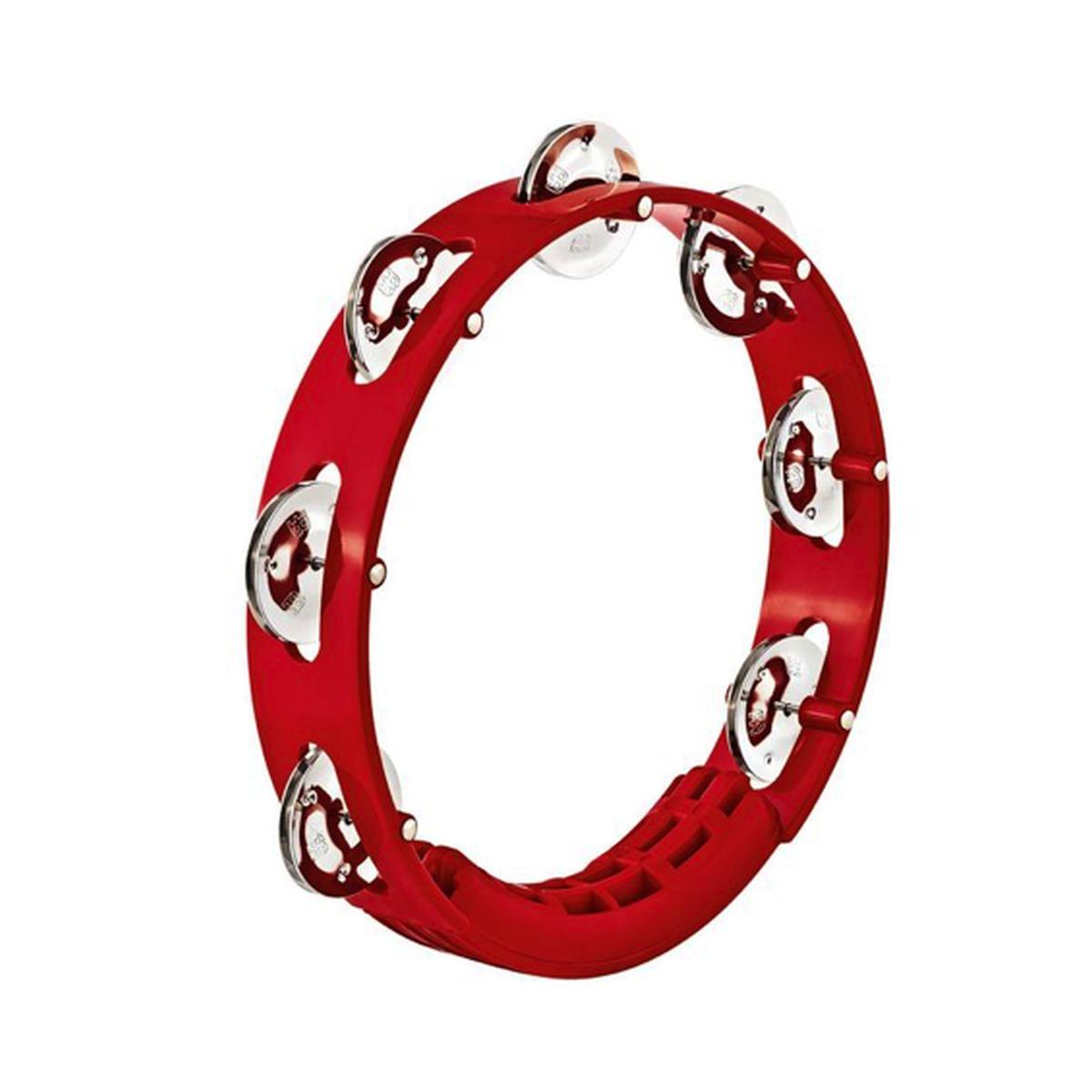 MEINL HTT8R 8" TAMBURELLO ROSSO IN ABS CON PIATTINI IN ACCIAIO