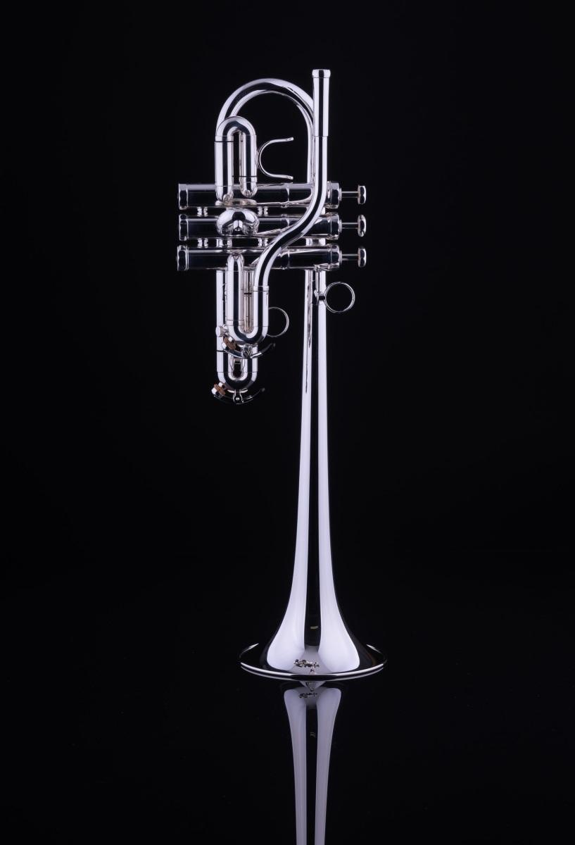 SCHAGERL PHOIBE MEISTER TROMBA IN Eb SILVER PLATED SN 11497ML