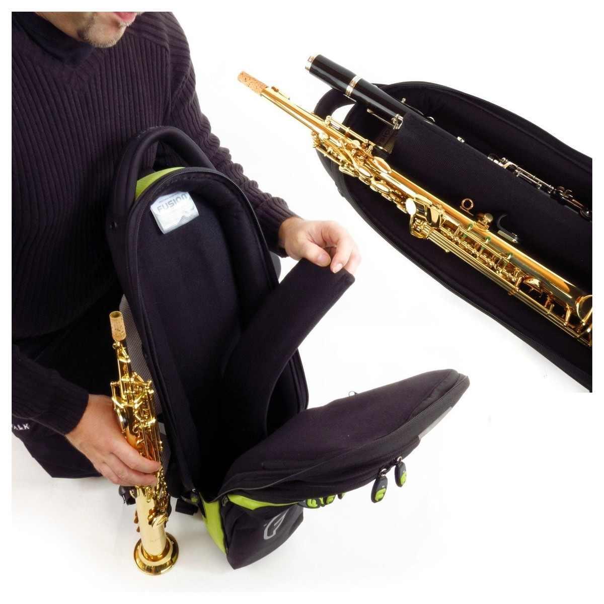 FUSION PW-03-BK Sax Soprano Black