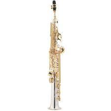 JUPITER JSS1100SGQ sax soprano silver, chiavi dorate