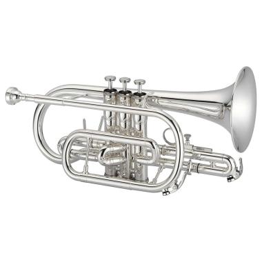 JUPITER JCR700SQ cornetta in Sib silver plated