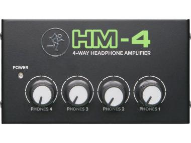 Mackie hm4 amplificatore a 4 vie per cuffie