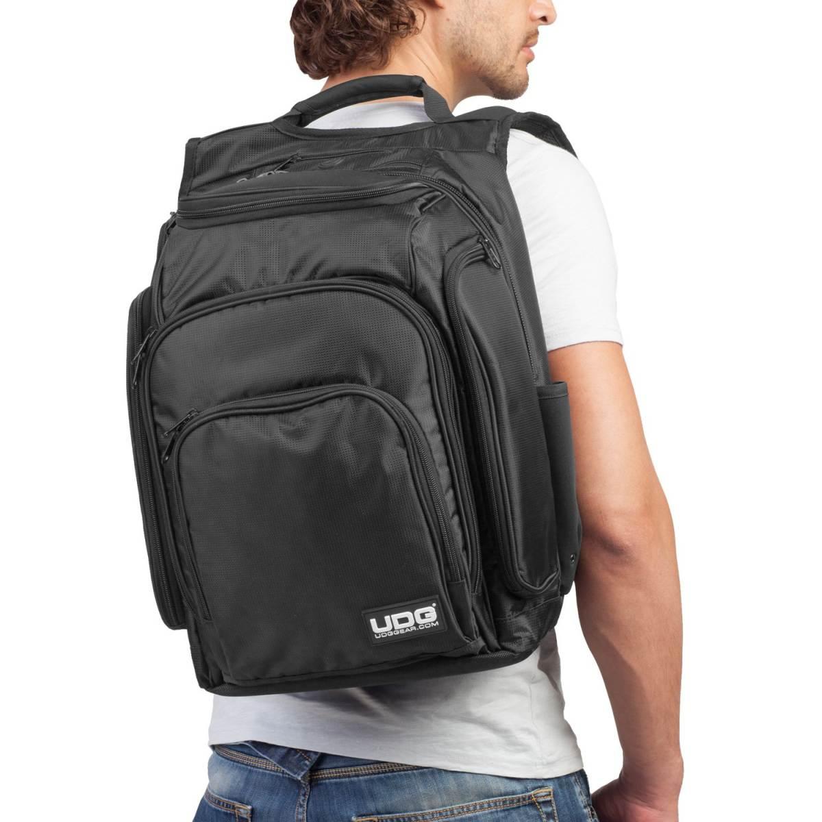 Udg u9101bl/or ultimate digi backpack black/orange zaino per dj