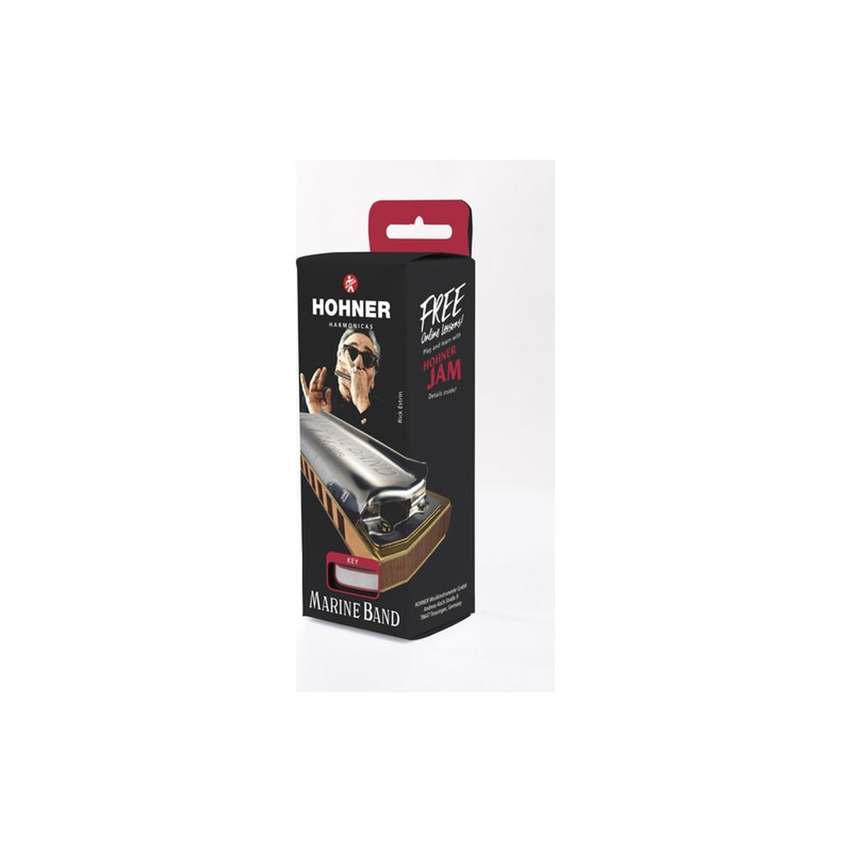 HOHNER MARINE BAND 1896/20 ARMONICA A BOCCA TONALITA' A (LA)  Major New