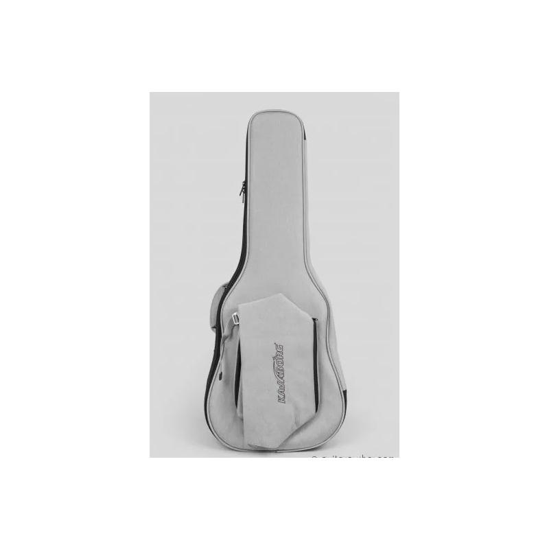 Kavaborg custodia grigia per chitarra elettrica